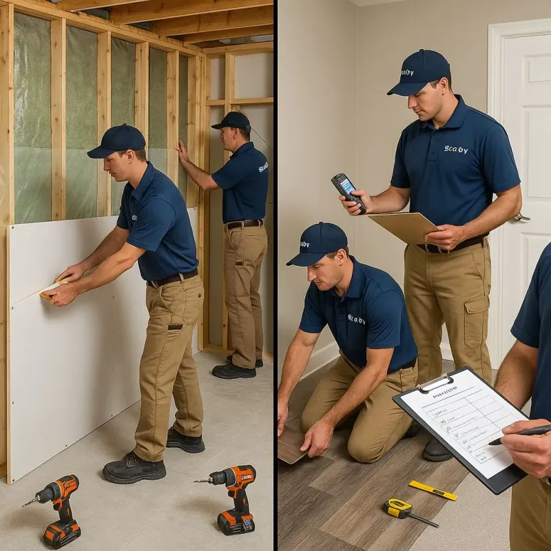 Repairs and Reconstruction process in Melbourne, AR